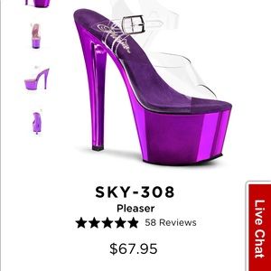 Pleasures heels